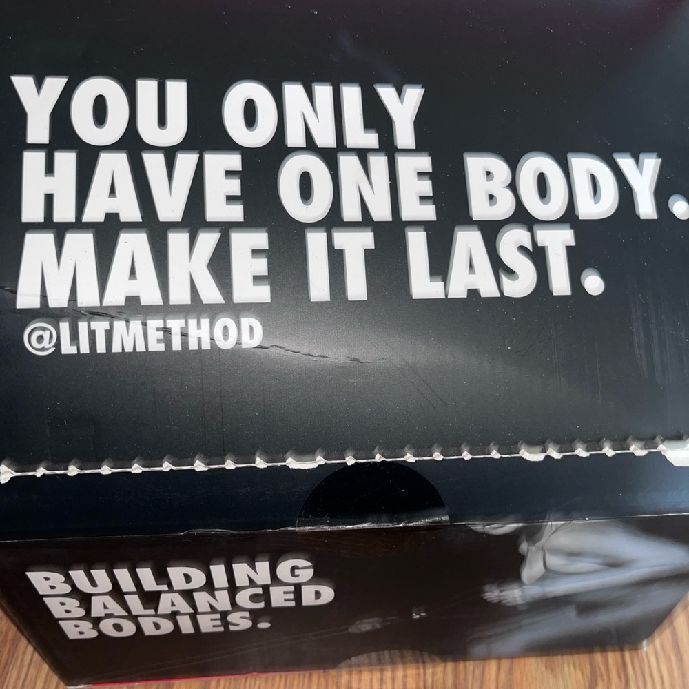 Lit axis band resistance at home workout system.